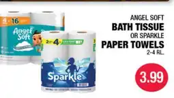 Carnicerias Jimenez ANGEL SOFT BATH TISSUE OR SPARKLE PAPER TOWELS offer