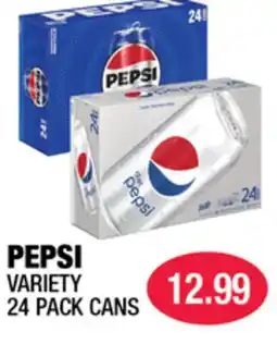 Carnicerias Jimenez PEPSI VARIETY 24 PACK CANS offer