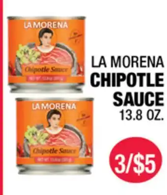Carnicerias Jimenez LA MORENA CHIPOTLE SAUCE offer