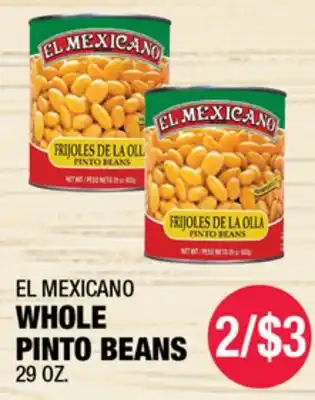 Carnicerias Jimenez EL MEXICANO WHOLE PINTO BEANS offer