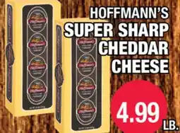 Carnicerias Jimenez HOFFMANN'S SUPER SHARP CHEDDAR CHEESE offer
