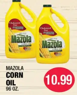 Carnicerias Jimenez MAZOLA CORN OIL offer