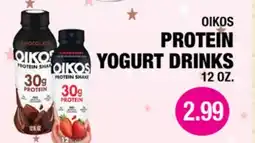 Carnicerias Jimenez OIKOS PROTEIN YOGURT DRINKS offer