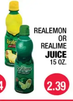 Carnicerias Jimenez REALEMON OR REALIME JUICE offer