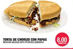 Carnicerias Jimenez TORTA DE CHORIZO CON PAPAS offer