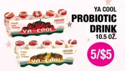 Carnicerias Jimenez YA COOL PROBIOTIC DRINK offer