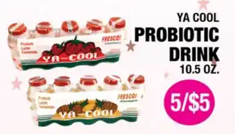 Carnicerias Jimenez YA COOL PROBIOTIC DRINK offer