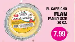 Carnicerias Jimenez EL CAPRICO FLAN FAMILY SIZE offer