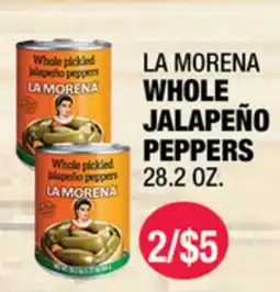 Carnicerias Jimenez LA MORENA WHOLE JALAPEÑO PEPPERS offer