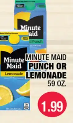 Carnicerias Jimenez MINUTE MAID PUNCH OR LEMONADE offer
