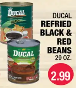 Carnicerias Jimenez DUCAL REFRIED BLACK & RED BEANS offer