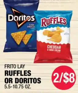 Carnicerias Jimenez FRITO LAY RUFFLES OR DORITOS offer