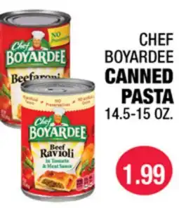 Carnicerias Jimenez CHEF BOYARDEE CANNED PASTA offer