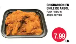 Carnicerias Jimenez CHICHARRON EN CHILE DE ARBOL offer