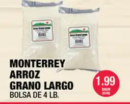 Carnicerias Jimenez MONTERREY ARROZ GRANO LARGO offer