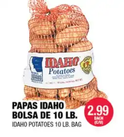 Carnicerias Jimenez PAPAS IDAHO BOLSA DE 10 LB offer