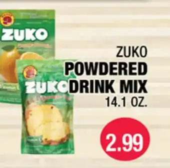 Carnicerias Jimenez ZUKO POWDERED DRINK MIX offer