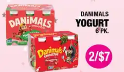 Carnicerias Jimenez DANIMALS YOGURT offer