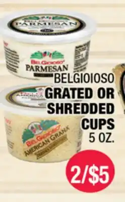 Carnicerias Jimenez BELGIOIOSO GRATED OR SHREDDED CUPS offer