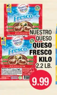 Carnicerias Jimenez NUESTRO QUESO FRESCO offer
