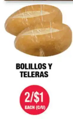 Carnicerias Jimenez BOLILLOS Y TELERAS offer