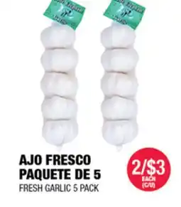 Carnicerias Jimenez FRESH GARLIC offer