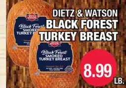 Carnicerias Jimenez DIETZ & WATSON BLACK FOREST TURKEY BREAST offer