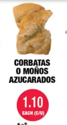 Carnicerias Jimenez CORBATAS O MOΓOS AZUCARADOS offer