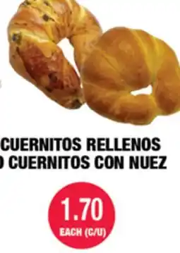 Carnicerias Jimenez CUERNITOS RELLENOS O CUERNITOS CON NUEZ offer