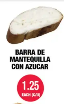 Carnicerias Jimenez BARRA DE MANTEQUILLA CON AZUCAR offer