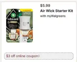 Walgreens Air Wick Starter Kit offer