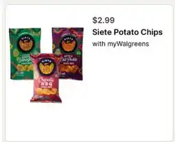 Walgreens Siete Potato Chips offer