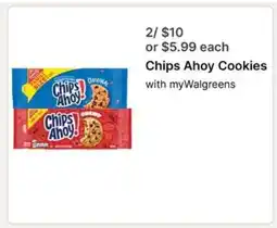 Walgreens Chips Ahoy Cookies offer