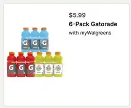 Walgreens 6-Pack Gatorade offer