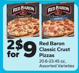 Save a Lot Red Baron Classic Crust Pizzas offer