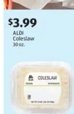 Aldi ALDI Coleslaw offer