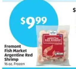 Aldi Fremont Fish Market Argentine Red Shrimp offer