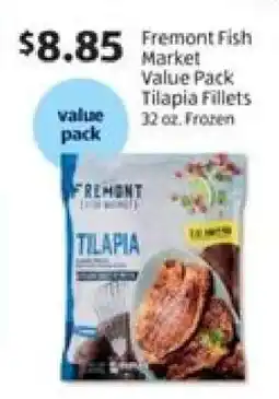 Aldi Fremont Fish Market Value Pack Tilapia Fillets offer