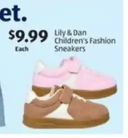 Aldi Lily & Dan Children's Fashion Sneakers offer