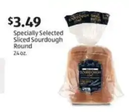 Aldi Specially Selected Sliced Sourdough Round offer