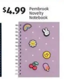 Aldi Pembroke Novelty Notebook offer