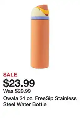 Dick's Sporting Goods Owala 24 oz. FreeSip Stainless Steel Water Bottle offer