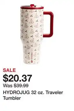 Dick's Sporting Goods HYDROJUG 32 oz. Traveler Tumbler offer