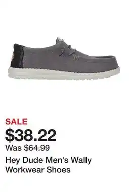 Dick's Sporting Goods Hey Dude Men's Wally Workwear Shoes offer
