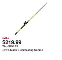 Dick's Sporting Goods Lew's Mach 2 Baitcasting Combo offer