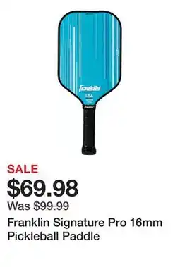 Dick's Sporting Goods Franklin Signature Pro 16mm Pickleball Paddle offer