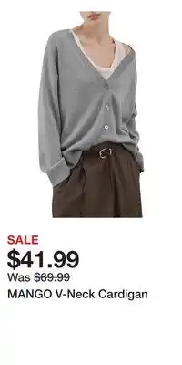 Nordstrom MANGO V-Neck Cardigan offer