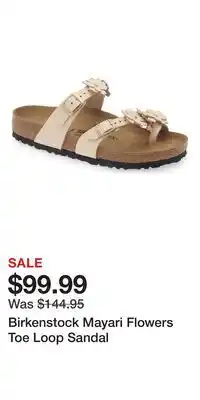 Nordstrom Birkenstock Mayari Flowers Toe Loop Sandal offer