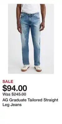 Nordstrom AG Graduate Tailored Straight Leg Jeans offer