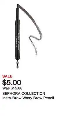 Kohl's SEPHORA COLLECTION Insta-Brow Waxy Brow Pencil offer